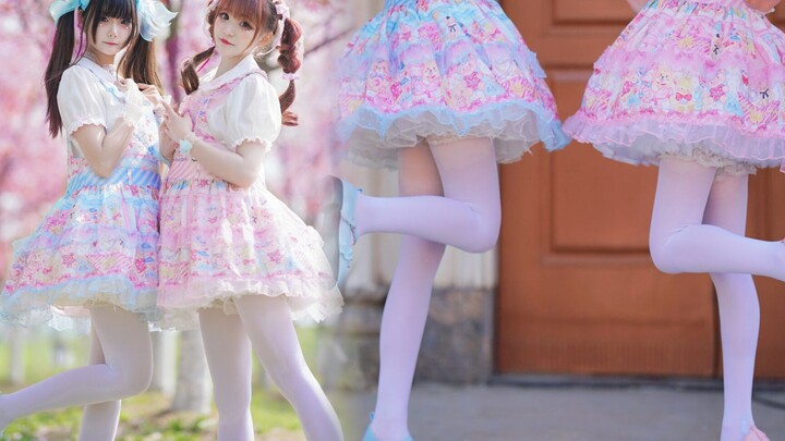 【Heartheat music】The sweet and soft twin sisters with white silk stockings will not be unable to win