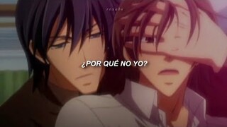 Si has visto Junjou Romantica entenderás por qué duele tanto esta canción