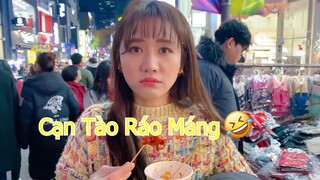 Cùng Xìn Ri Ăn "Cạn Tào Ráo Máng" Đường Phố Hàn Quốc - Nhật Ký Xìn-Ri #1