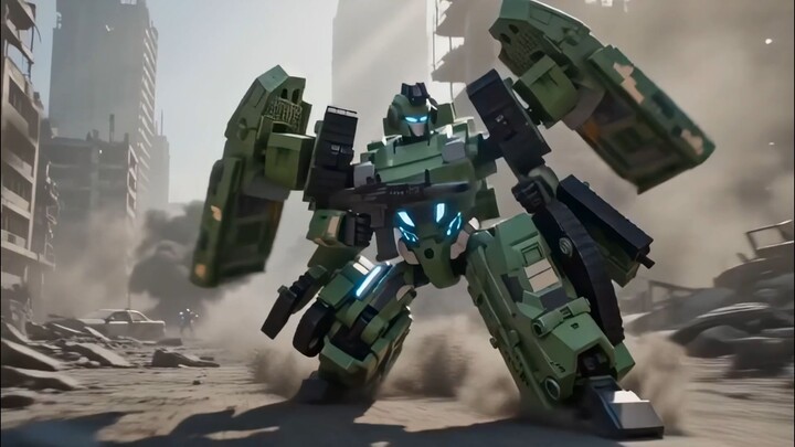 Target locked, tank transformation program initiated！