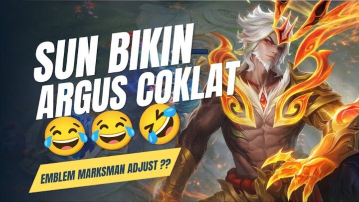 SUN PAKAI EMBLEM MARKSMAN?! DAMAGE-NYA DI LUAR NALAR