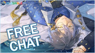 FREE CHAT】soft speaking because resting voice【NIJISANJI EN | Ike Eveland】