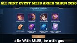 ALL NEXT EVENT MLBB AKHIR TAHUN 2020!!! HAPPY 1 MILLIAR DOWNLOAD Mobile Legends