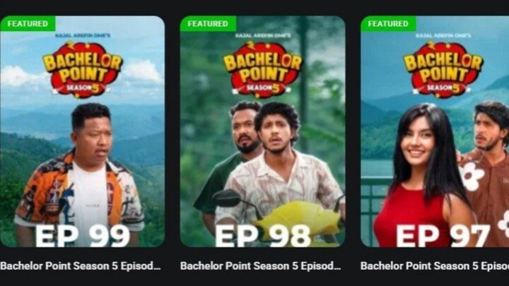 BECHOLOR POINT | S5 | EPISODE 97-104 দেখে নিন তাড়াতাড়ি
