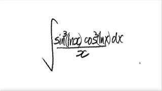 trig integral ∫(sin^3(ln(x))+cos^3(ln(x))/x dx