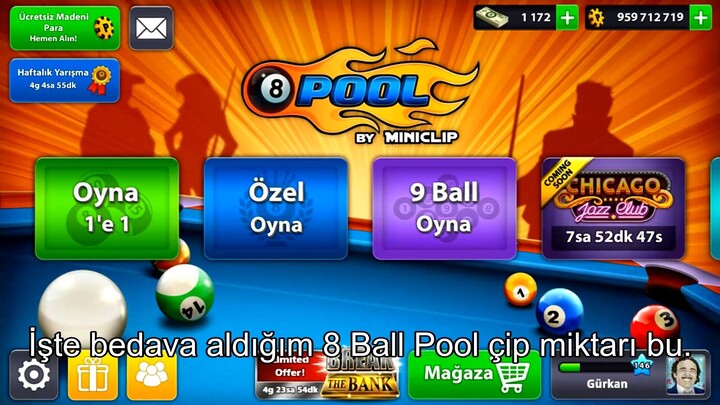 8 Ball Pool Hilesi 2026 Yalan mı? 🛑 Ban Yemeden Sınırsız Çip ve Nişan Taktikleri (KANITLI)