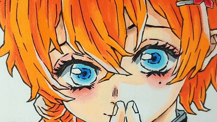 When the original poster specifically requests a Demon Slayer–style OC ~