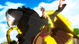 SƯ TỬ VÀNG SHIKI KHIÊU CHIẾN MIHAWK VÀ BÁO ĐỐM LUCCI VỚI CHÚA TRỜI ENEL - Dragon Ball XV2 Tập 339