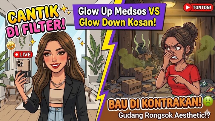 Drama Kontrakan Mpok Mila - Desy Influencer