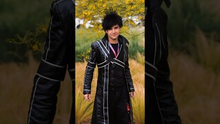 Kirito Cosplay, Sword Art Online. Heos No Jutsu #shorts #anime #cosplay #kirito