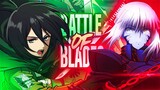 MUGEN Battle Of Blades | Mikasa Ackerman (Attack On Titan) Vs Saber Alter (Fate)