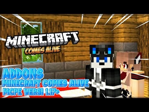 Addon Minecraft Comes Alive Indonesia Di Mcpe!! || Support 1.17+ Terbaru!! || Minecraft Pe