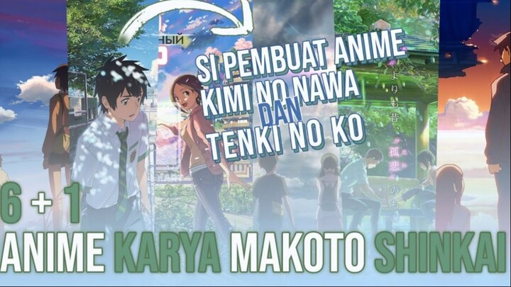 6 Anime movie buatan makoto shinkai terbaik - anime movie