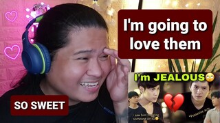 (SO OBVIOUS!!) When Krist & Singto Get Jealous REACTION | Jethology