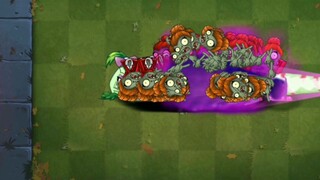 Guess which level 10 plants can defeat 100 Zcorp advisors? [PVZ2]