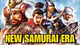 AKHIRNYA RILIS! GAME RPG SAMURAI ERA TERBARU FREE 130x GACHA - NEW NOBUNAGA'S AMBITION GAMEPLAY