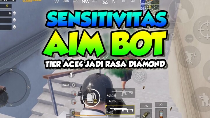 PAKAI SENSITIVITAS TERBARU, AIM SEPERTI CHEAT SUNTIK - PUBG MOBILE