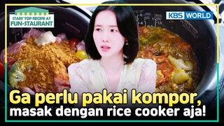 [IND/ENG] Kare rice cooker, sempurna buat habisin sayuran sisa! | Fun-Staurant | KBS WORLD TV 240226