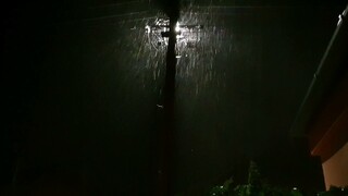 Thunderstorms at night