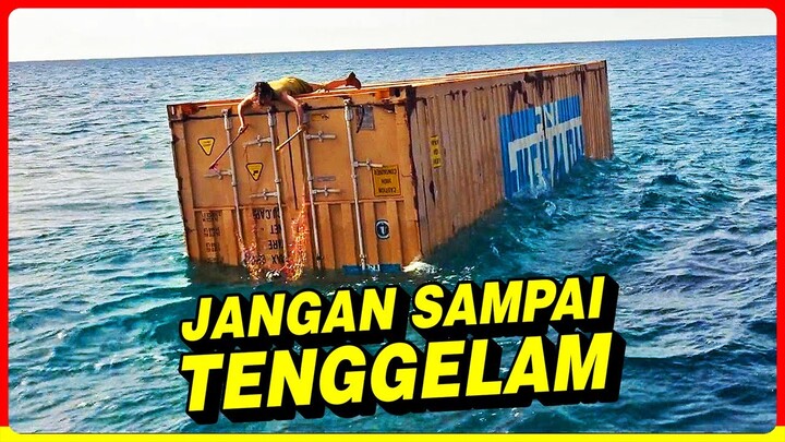 WANITA HAMIL INI TERJEBAK DI KONTAINER SENDIRIAN DI TENGAH LAUTAN !!