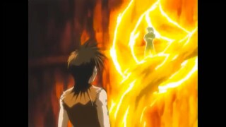 flame of Recca 3rd part/PS2 game movie clip healing dragon