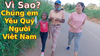 Lý do chúng em yêu Quý Việt Nam và yêu quý Anh Chị||Xóm trọ châu Phi||Ahihi cuộc sống châu Phi