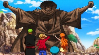 Luffy Discovers the Scary Sun God Joy Boy Before Him - One Piece