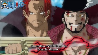 MAKIN RAME ! AKHIRNYA ODA BONGKAR PERTARUNGAN AKAGAMI NO SHANKS DAN DRACULE MIHAWK DI PULAU ELBAF