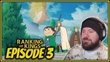 THIS SHOW DOESN'T MISS! | Ranking of Kings Episode 3 Reaction