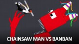 BANBAN vs CHAINSAW MAN Who Is Stronger? - Garten Of Banban - People Playground