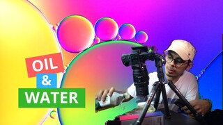 CREATIVE HOME Photography Ideas - Oil and Water Macro Photography