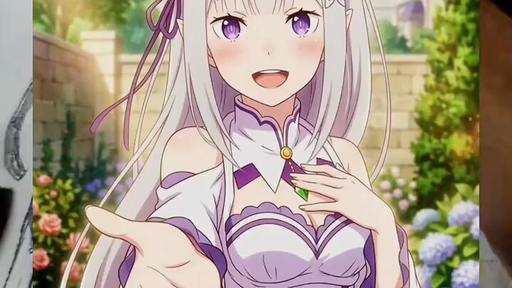 draw emilia❤️