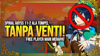 Tips Spiral Abyss 11-2 Tanpa Venti & Tanpa Character Full Konstelasi! - Genshin Impact Indonesia