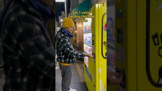 sudah terbiasa tinggal di Jepang #vendingmachine #japan
