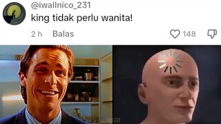 King Tidak Perlu Wanita😮😂...