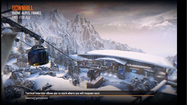 Call of Duty Black Ops II maps Studio,Downhil  and Standoff.