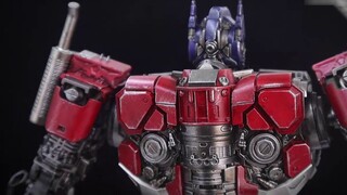 【THREEZERO】1640 yuan alloy finished DLX Transformers 7 Optimus Prime! So cool! Unboxing and sharing!