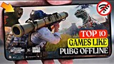 Top 10 Best Offline Games Like PUBG for Android\iOS 2021 | Offline Battle Royale iOS