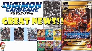 Great Legend Dash Packs, Box Toppers and Anniversary Promos Revealed! (BIG Digimon TCG News)