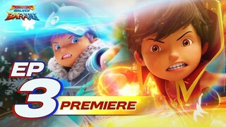 Boboiboy Galaxy Baraju Episod 3 Power Without Limit (Malay dub)