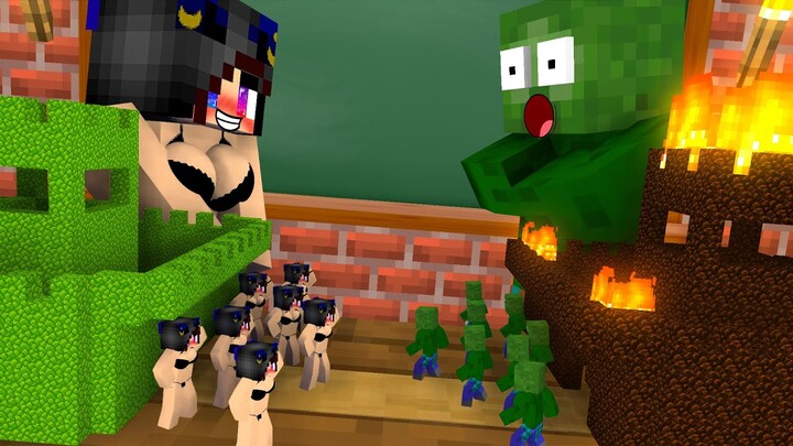 Zombie Cheating Love Curse - Minecraft Animation