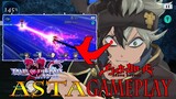 Tales Of The Rays X Black Clover Asta Gameplay