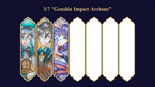 Vell's Achievements: Genshin Impact Archons (Progress: 3/7)