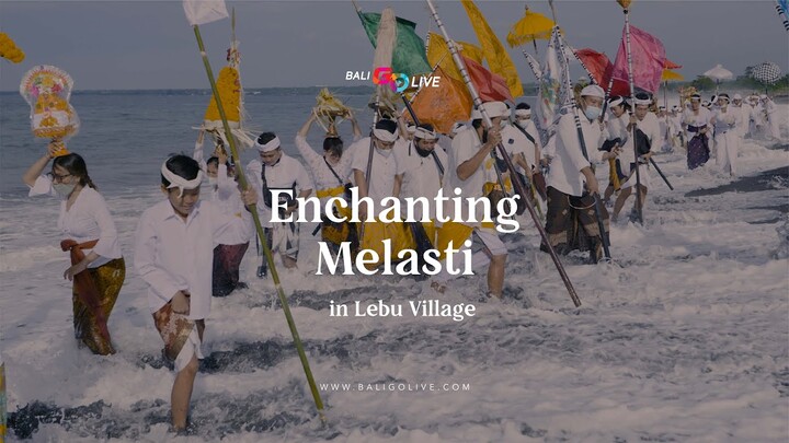 Bali's Cultural Series | Melasti in Lebu Village, Karangasem