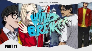 MUNCUL NYA KRU BARU MILIK JAY?? | ALUR MANHWA WIND BREAKER PART 11