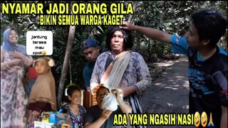 NYAMAR JADI ORANG GILA  - MINTA MAKAN KE WARGA dan seperti inilah  reaksinya | SOSIAL EKSPERIMEN