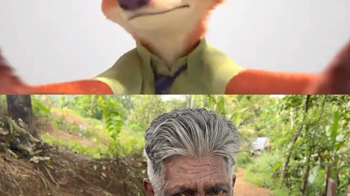 Màn nhại lại các cảnh kinh điển trong Zootopia
