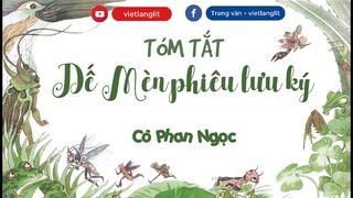 Tóm tắt "Dế Mèn phiêu lưu ký" (có hình ảnh minh họa sinh động)