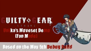 GGST UNIKA MOVESET VIDEO
