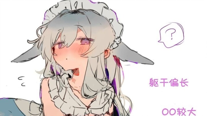 “My tail is way too big~~~~~”